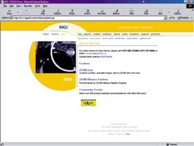 《圖一　MGI的Zoom Server，併購至Live Picture，是架在Server端的影像縮放軟體，隨時也可成為ASP進行服務》