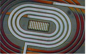 《圖十三　CMOS-MEMS能量轉換裝置-微變壓器》