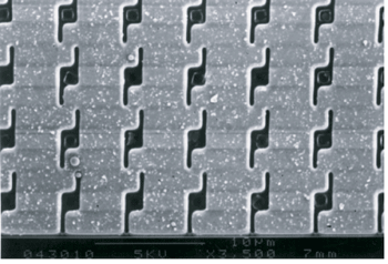 《圖十四　CMOS-MEMS能量轉換裝置-磁陣列鐵芯微變壓器》