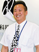 《圖一　叡邦微波科技無線網路事業部副總經理李崑亮》