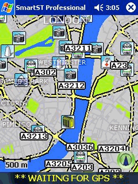 《图三 GPS定位服务》