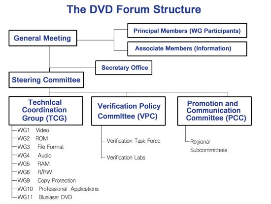 《图一 DVD Forum的结构图》
