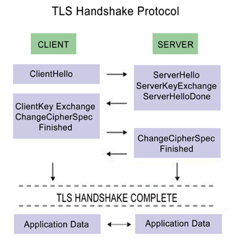 《圖一　TLS Handshake協定》