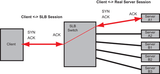 《图四 代理SLB交换模式细节》