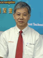 《圖九　安捷倫科技光學瀏覽產品事業部副總裁暨總經理吳起漢》