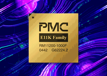 《圖四　PMC-Sierra的RM11200雙核晶片，內有兩個MIPS64（64-bit）核心，此類運用不需浮點運算，所以RM11200內也無浮點運算單元》