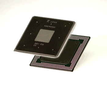 《圖三  美國富士通微電子於2005年4月發表WiMAX系統單晶片》