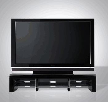 《图一 Samsung于2005年CeBIT盛会中所展示的102吋PDP电视。》