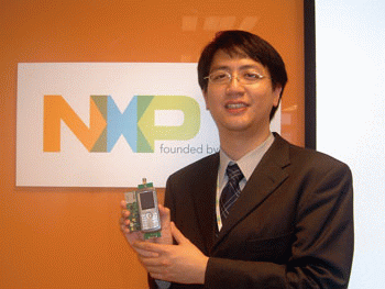 《图三 NXP半导体营销业务经理韩德明先生》