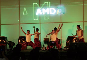 《圖十 AMD太極鼓舞震撼全場》