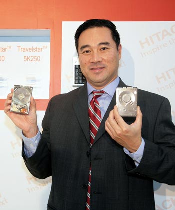 《圖十五 Hitachi GST亞太區副總裁朱紹仁》