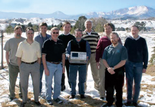 《圖二　安捷倫位在美國科羅拉多州科泉市的MSO6000 FlexRay設計團隊 》