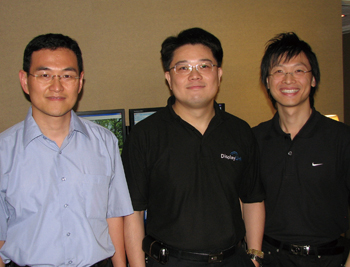 《圖十　DisplayLink台灣分公司正式成立了。圖為DisplayLink台灣分公司的菁英團隊。》