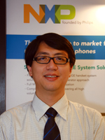 《图三十一 NXP手机及个人移动通讯产品系统解决方案国际产品市场经理韩德明》