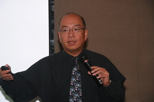《圖三　IDT策略行銷資深總監Tom Kao》