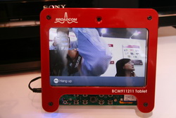 《图五 Broadcom在台北Computex期间所展示的新一代平板计算机参考设计》