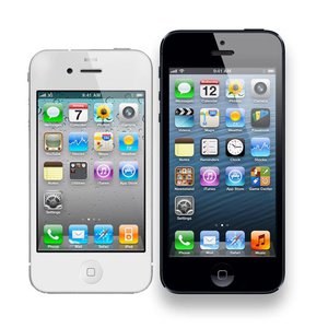 圖一 : iPhone 5 vs. iPhone 4S BigPic:550x550
