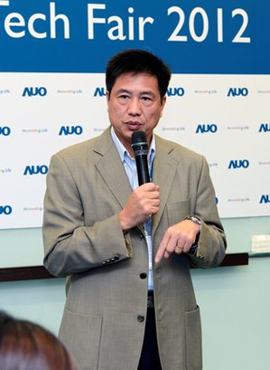 圖一 : 友達總經理彭雙浪。(攝影/蕭嘉慶)