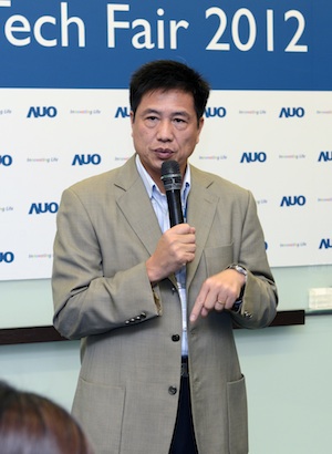 圖一 : 友達總經理彭雙浪。(攝影/蕭嘉慶)