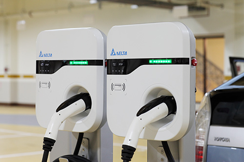 圖一 : 台達電在全球交流電充電站市場擁有相當不錯的成績。(Source:台達電)