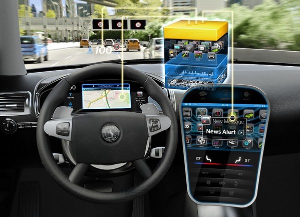 图3 : Atmel认为，汽车将会是触控技术重要的成长市场之一。