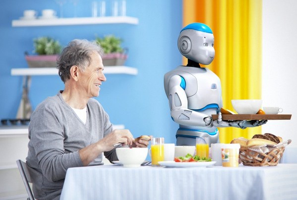 圖4 : 消費機器人已不只是企業用來展示技術實力，而是能夠真正應用於生活當中。
