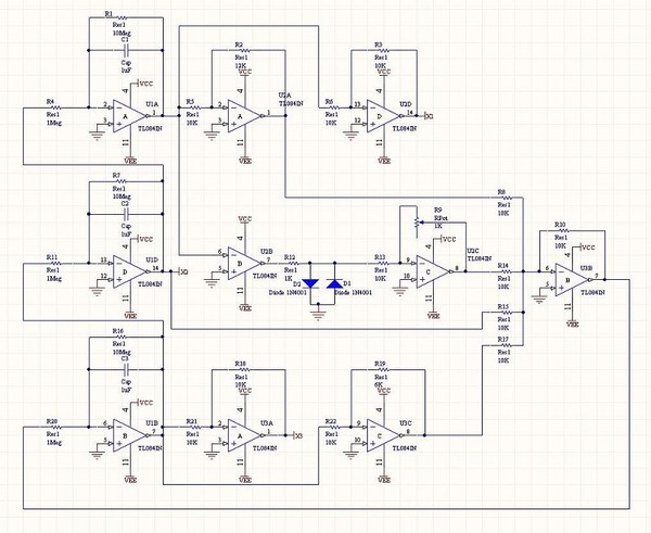 圖5 : 混沌系統電路圖