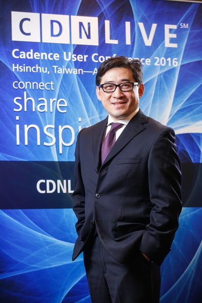 图1 : Cadence台湾区新任总经理宋柏安以丰富的跨科技产业经验，加入Cadence团队。 (摄影：林鼎皓)