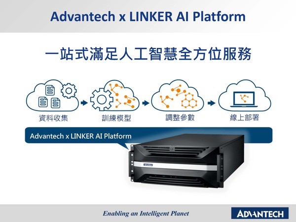 圖4 : Advantech x LINKER AI Platform
