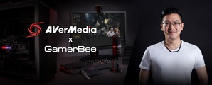 圖一 : 格鬥遊戲選手GamerBee向玉麟擔任圓剛AVerMedia全球品牌大使