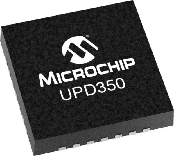 图四 : Microchip的UPD350就是一款支援PD 3.0标准的整合型控制晶片。