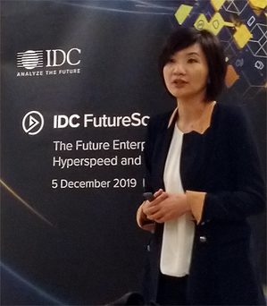 圖一 : IDC台灣總經理江芳韻