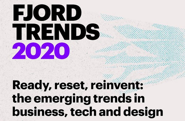 图二 : 《Fjord趋势2020》是埃森哲全球33个Fjord工作室的1,200名设计开发人员凝聚思维的结晶。