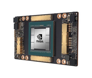 圖一 : 展示多晶片整合的Nvidia晶片。圖片由Nvidia提供。