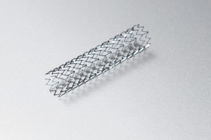 图一 : 图为运用镍??合金制作的支架。镍??合金因具有超弹性、形状记忆的特性，且具有良好的生物相容性，可应用在医疗、工业、民生等产业。