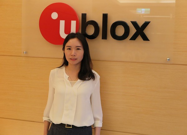 图二 : u-blox商业开发经理陈晓??