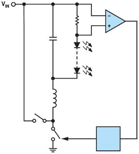 图七 : 降压模式转换器
