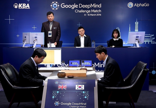 圖一 : AlphaGo最大的影響還是它開啟了AI的應用市場。（source： Google）