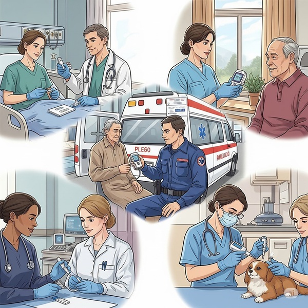 圖一 : 生物感測器市場的快速發展，主要受益於多個市場驅力的因素。