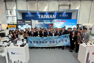 圖一 : 「台灣卓越無人機海外商機聯盟」(TEDIBOA)，以高規格的「台灣館」陣容參與權威性的無人載具展會XPONENTIAL Europe 2026。