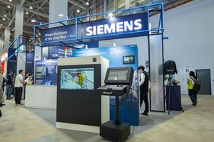 圖一 : 西門子參展 TMTS 2026 ，展出數位分身與導入AI前瞻技術