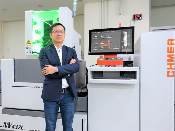 圖四 : 慶鴻機電總經理王陳鴻