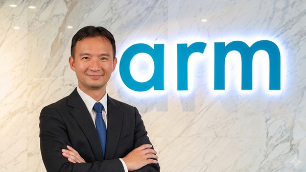 圖一 :   Arm 邊緣 AI 市場策略總監林哲仲
