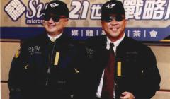 Sun大中华区市场部总监李永起(左)及台湾区总经理李大经(右)