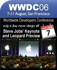 Apple WWDC 2006即將開幕