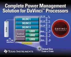 以DaVinci技術為基礎的TMS320DM644x DSP