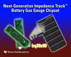 Impedance Track電池計量晶片組bq20z90