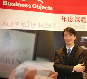 Business Objects 台灣區總經理陳承暘（Source：HDC）