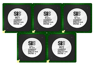 SiS672FX系列晶片