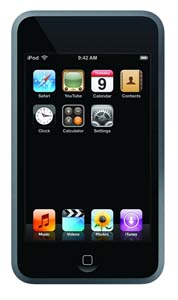 配備蘋果革命性的多重觸控操作介面iPod touch。(Source:Apple)
